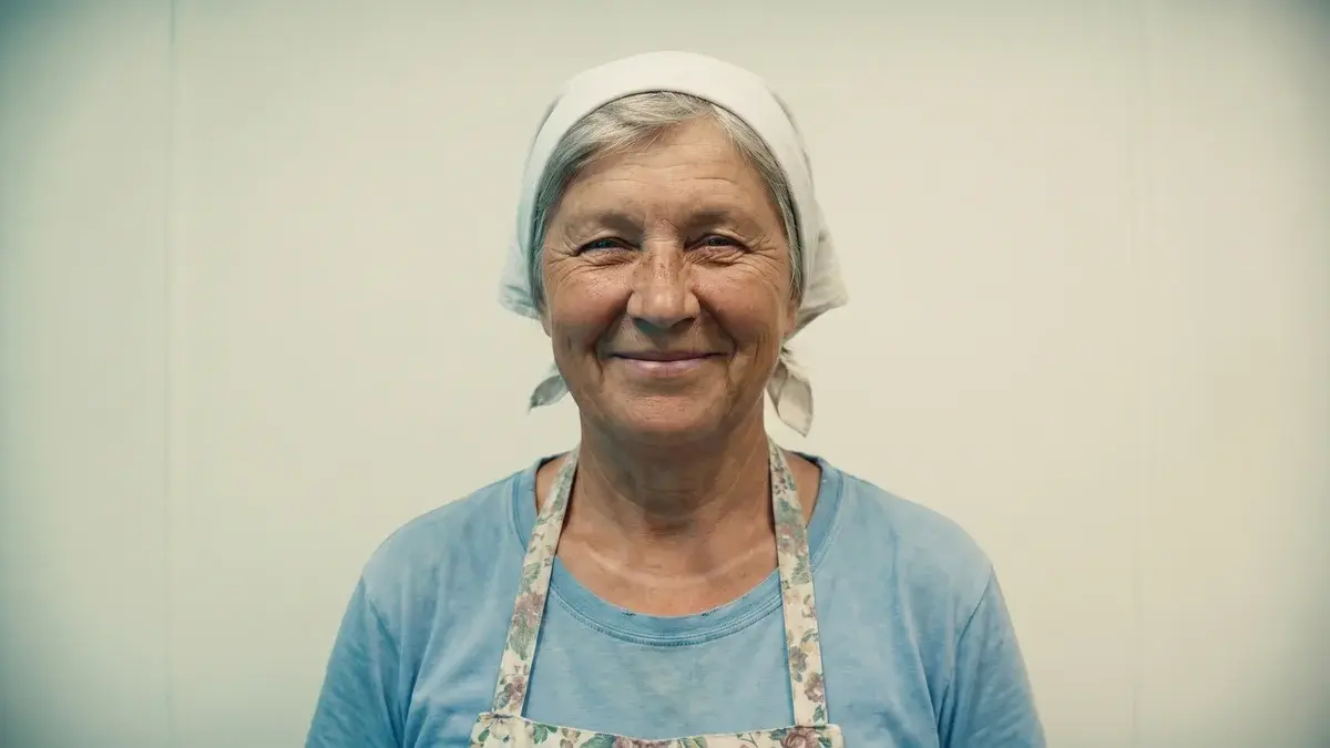 Aunt Lyuda — Garden
