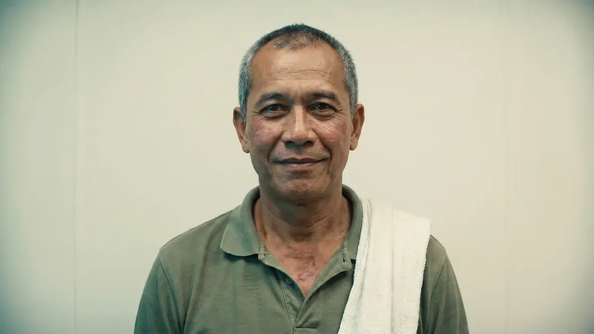 Pak Joko — Cooking